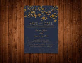 Nro 45 kilpailuun Save the Date Wedding Cards käyttäjältä teAmGrafic