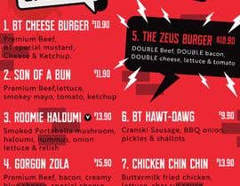 #13 for IMPROVE OUR BURGER MENU by totemgraphics
