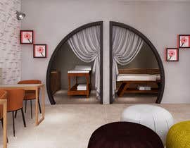 nº 24 pour Interior design of beauty ladies salon (3d render) + furniture layout par M13DESIGN 