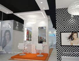 nº 15 pour Interior design of beauty ladies salon (3d render) + furniture layout par arqfernandezr 