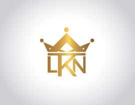 #59 untuk Need a logo made for my brand. Just the letters “LKN” and a crown on top oleh katoon021