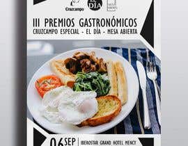 #54 para Cartel/Poster para Evento Gastronómico URGENTE de rosselynmago