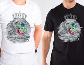 #239 cho Crowned lion design for tshirt bởi shinydesign6