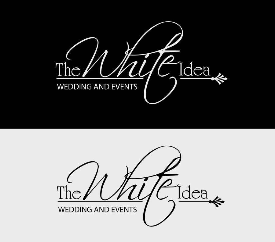 Konkurransebidrag #584 i                                                 Logo Design for The White Idea - Wedding and Events
                                            