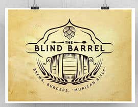 fourtunedesign tarafından Logo for &quot;The Blind Barrel&quot; -- American/speakeasy inspired bar &amp; restaurant için no 69