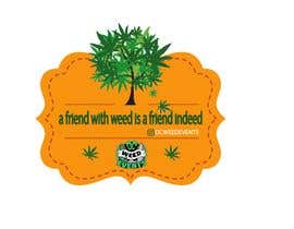 #6 para Design a sticker for a cannabis brand de anlonain2