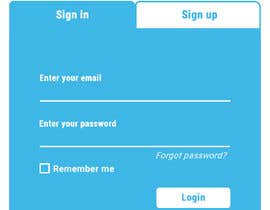 #32 for Android/iOS APP UI/UX FOR LOGIN Routine by fudeart28