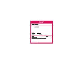 #5 para Design a clipart/2d version of a Montreal traffic ticket. de joney2428