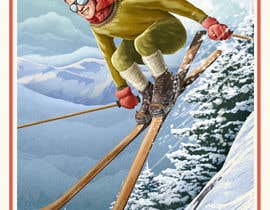 #30 para Vintage Ski Poster por photowiz2000
