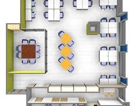 nº 4 pour Design NEW office base on layout in 3D and new proposed floor layout par misterjpco 