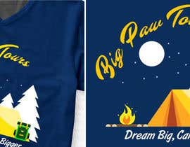 #1 dla T Shirt Design for Adventure Camping Company przez PedroHart