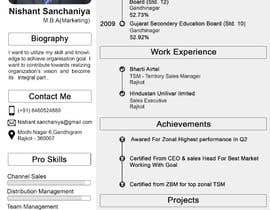 #25 for Redesign my CV by Amtfsdy