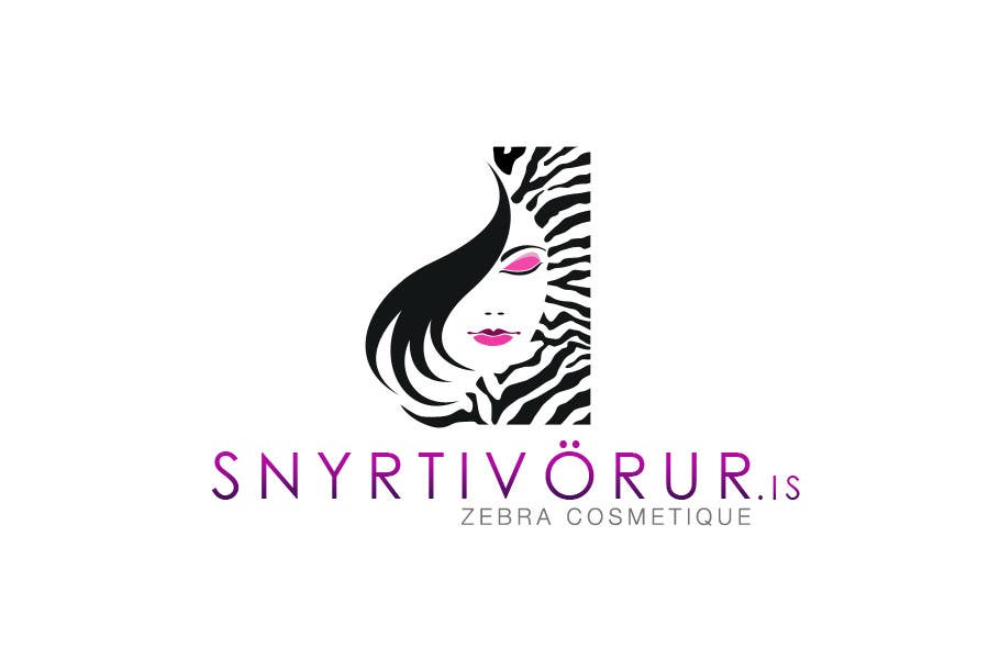 Intrarea #130 pentru concursul „                                                Logo Design for Snyrtivorur.is (and Zebra Cosmetique)
                                            ”