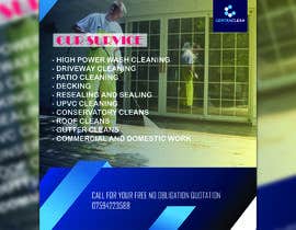 Monoranjon24님에 의한 Design a Flyer for a professional cleaning company을(를) 위한 #8