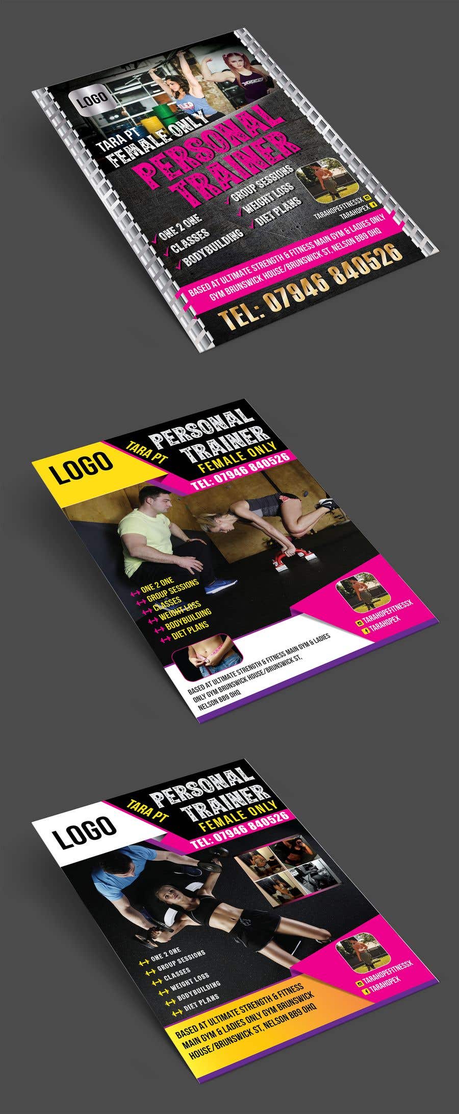 Contest Entry #12 for                                                 Design a Flyer for a Personal Trainer
                                            