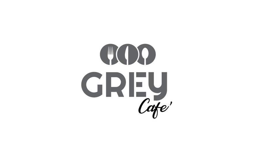 Contest Entry #18 for                                                 Logo design Its called Grey Cafe’. It will be selling snacks, sandwiches and sliders. The interior is concrete simple modern design. 
The logo should not be circle as I am restricted to have 4mx1.4m signboard.
                                            