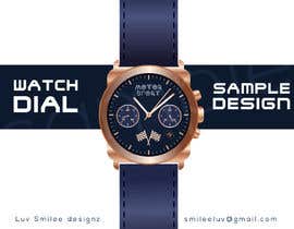 #14 สำหรับ Make a watch Dial design inspiret by motorsport โดย luvsmilee