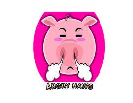 #2 para I need a caricature of an angry hog with tusks and smoke coming out of his snout de akmalhossen