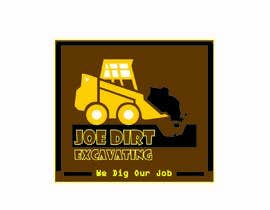 #37 untuk Logo for Joe Dirt Excavating oleh yaminben99
