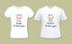 Imej kecil Penyertaan Peraduan #112 untuk                                                     Trendy & Catchy Tshirt Screen Printing Design For Couple
                                                