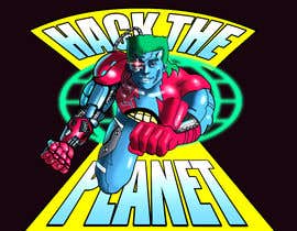 #26 ， Cyberpunk Captain Planet Illustration 来自 jasongcorre