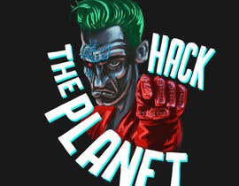 #28 Cyberpunk Captain Planet Illustration részére fabianmarchal által