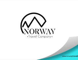 Nambari 92 ya Logo Design - Mountain + Sun/Circle. For Travel Norway na Jokey05