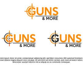 #77 สำหรับ Design a logo for Guns and More โดย GraphicSolution6