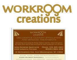 nº 49 pour Design a Logo for Workroom Creations par suyog2703 