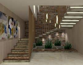 #19 Interior design entry hall private house/ stairway részére abdomostafa2008 által