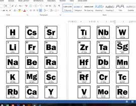 #14 for Copy And Paste The Periodic Table Into A Word Document by Mostafiz600