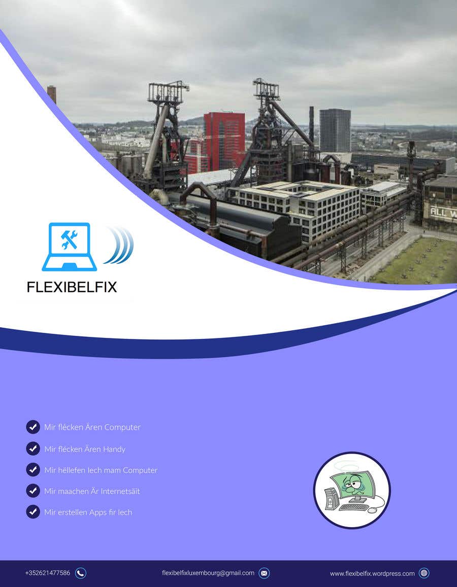 Contest Entry #22 for                                                 EASY AND SIMPLE MONEY: Make an A6 flyer for Flexibelfix
                                            