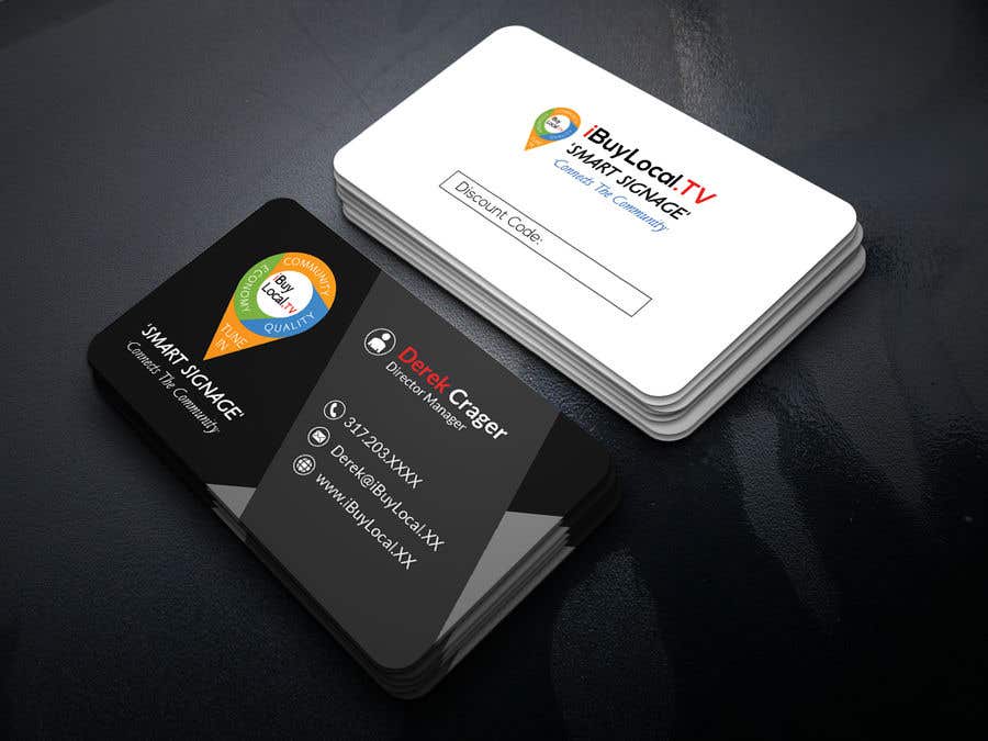 Contest Entry #89 for                                                 Business Card: Effective, Clean. 2 side: Logo provided
                                            