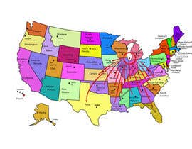 #4 για United States Map Remake από Shtofff
