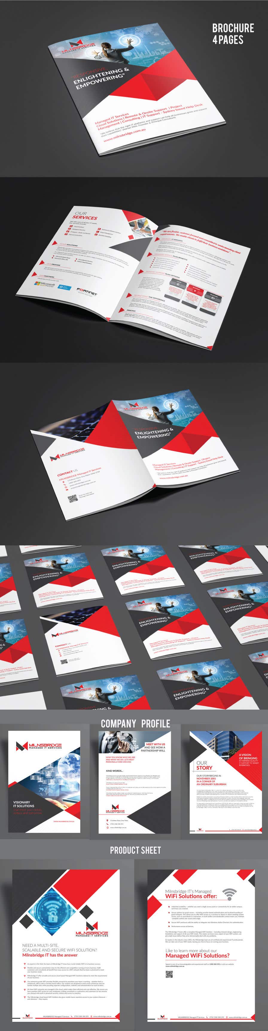 Entri Kontes #45 untuk                                                Redesign existing company profile, brochure, and design 5 individual product sheets.
                                            