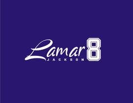 #8 for Lamar Jackson 8 Logo Tshirt by Tidar1987