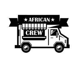 #16 untuk Need a logo for a food truck trailer that serves fast food, like burgers, skewers fries and beverages and theme is east african. The name lf the Business is African Crew. oleh MoamenAhmedAshra