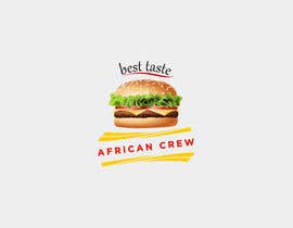 #17 untuk Need a logo for a food truck trailer that serves fast food, like burgers, skewers fries and beverages and theme is east african. The name lf the Business is African Crew. oleh bddinar