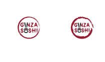 #70 untuk Logo design for new restaurant. The name is Ginza Sushi. 

We are looking for classy logo with maroon, Black and touches of silver (silver bc of the meaning). Would also like a brushstroke look but a highly visible name. oleh ashim007