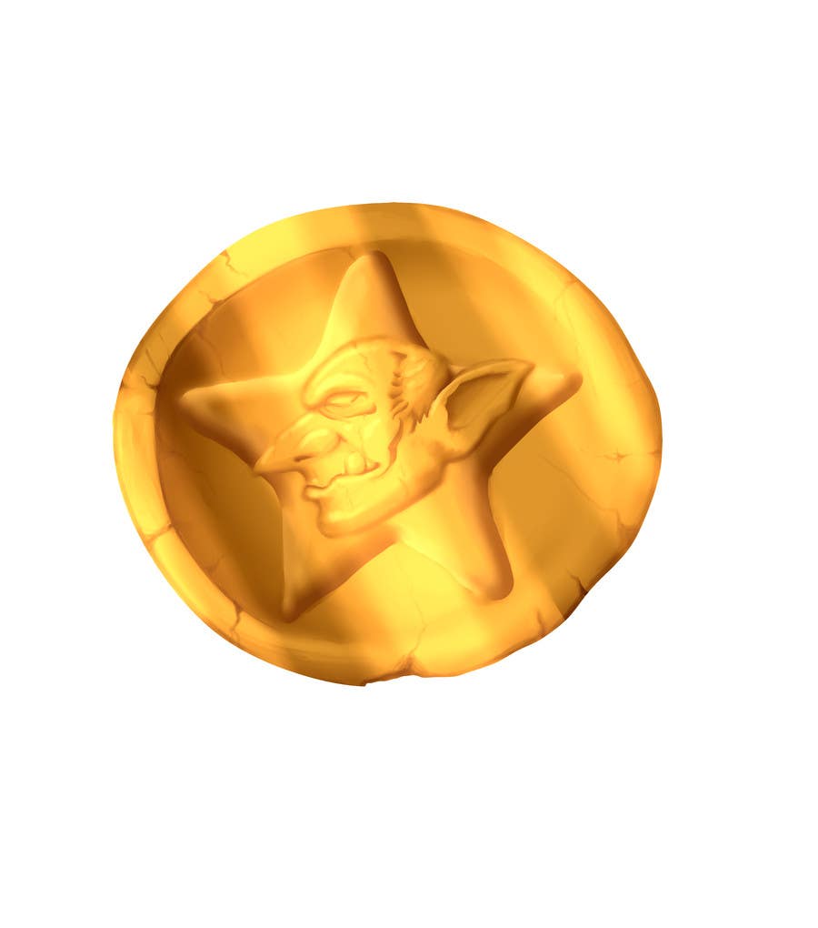 Proposition n°10 du concours                                                 Illustrate a goblin coin
                                            