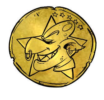 Proposition n°20 du concours                                                 Illustrate a goblin coin
                                            