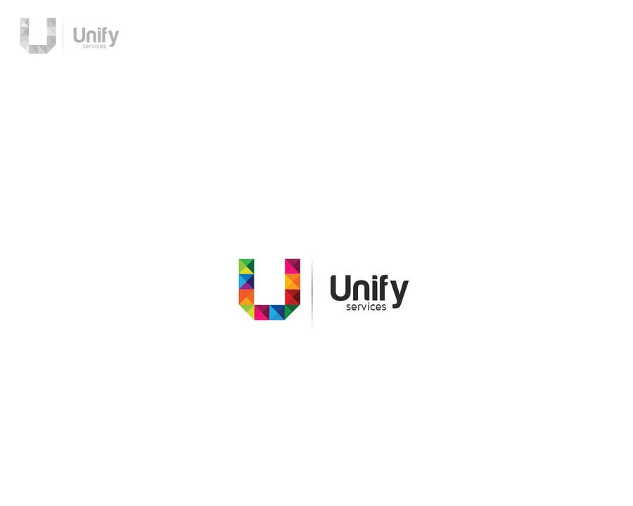 Penyertaan Peraduan #39 untuk                                                 Design an Oragami Style Logo for Unify Services
                                            