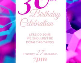 #22 สำหรับ 30th Birthday Celebration โดย jaynalgfx