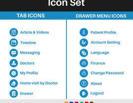 #3 for Icons for Healthcare Mobile Application by atifjahangir2012