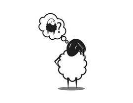 #16 för Sheep Ilustration - Be The Black Sheep Book av TaseerID