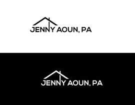#49 para I need a logo realyed to real estate, must be elegant and professional. The name must include “Jenny Aoun, PA.” de SRSTUDIO7