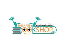 #42 สำหรับ The Happy Bookshop Ltd needs a logo โดย anupdebnath333
