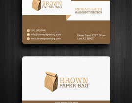 #128 για Brown Bag Business Cards από wefreebird