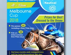#28 for Melbourne Cup Flyer for Holiday Resort by Fantasygraph