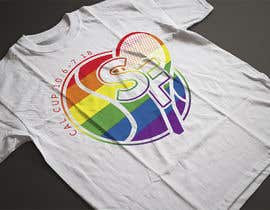 nº 41 pour Design A T-shirt for our LGBT tennis team! par gerardguangco 